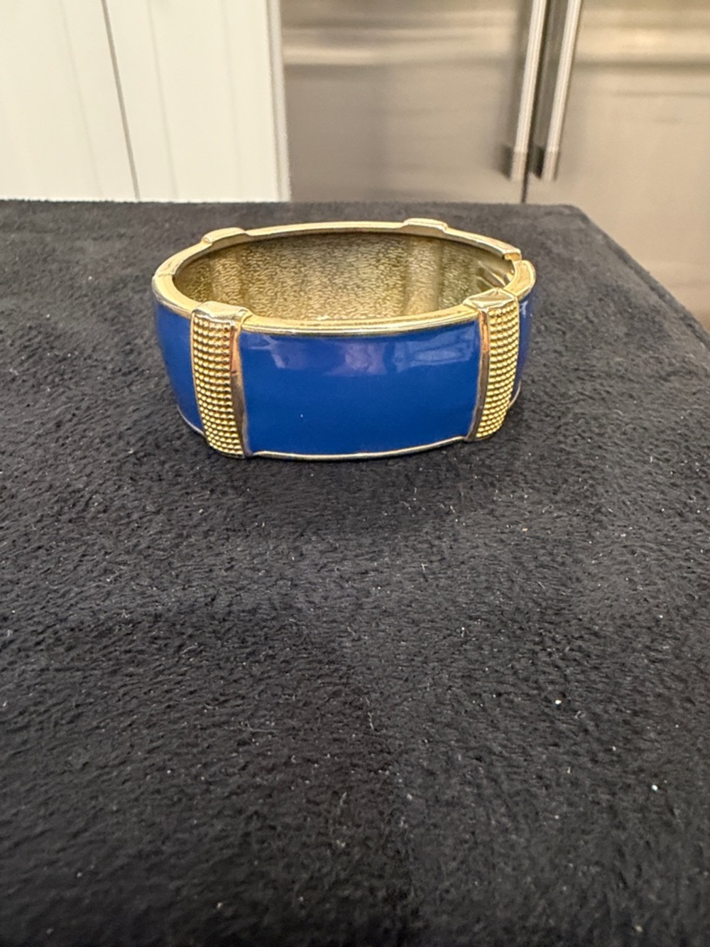 Chico's Blue Enamel and Gold-Tone Bracelet Duo - Picture 5 of 5